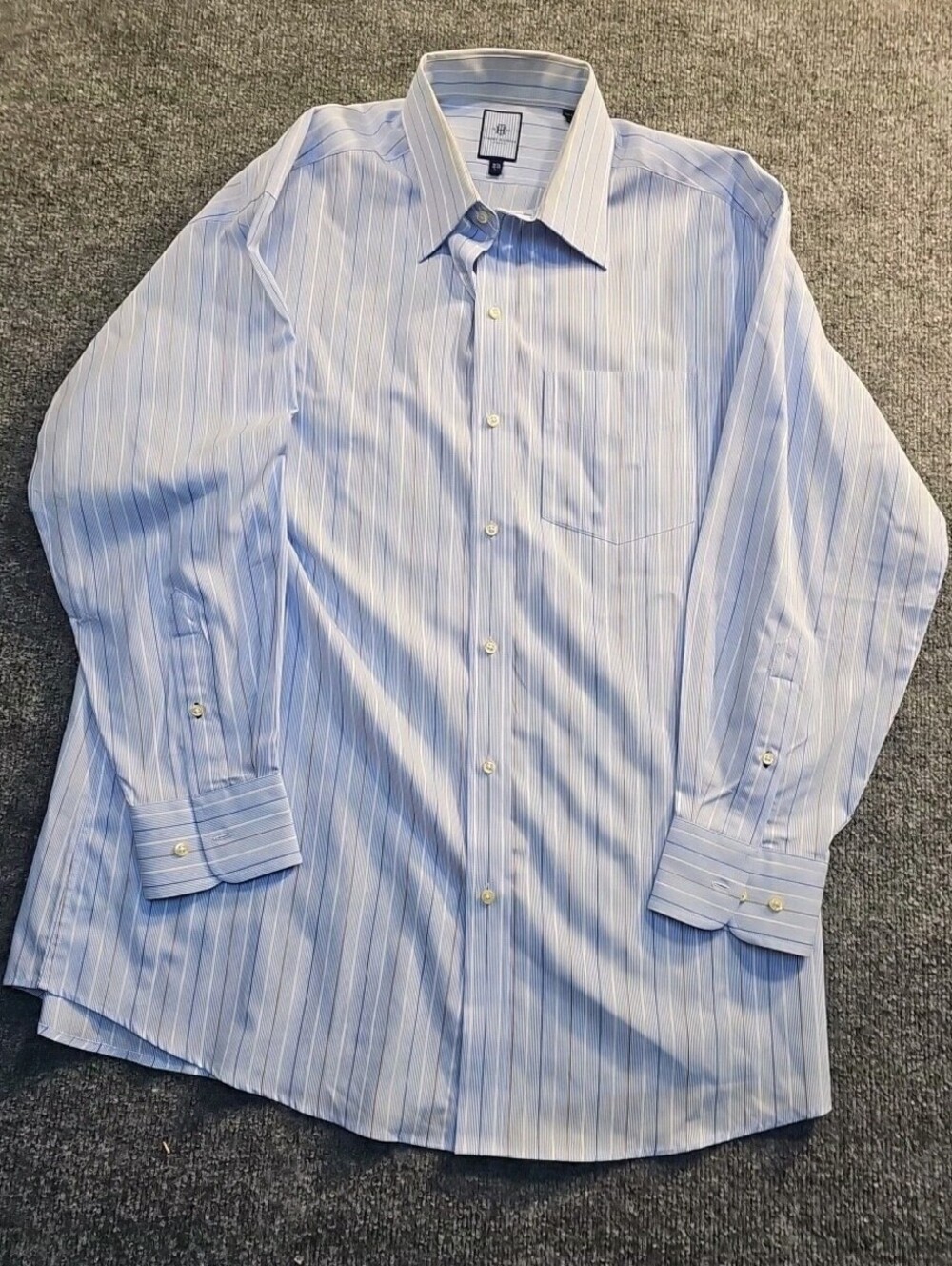 Tommy Hilfiger Ithaca Long-sleeve Button-up Checkered Shirt, Men's 16.5/32-33 /L